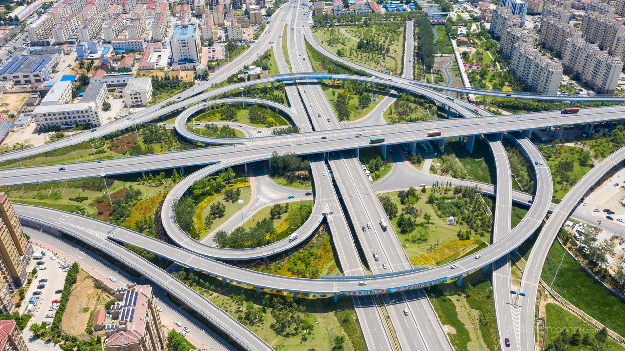 威海城市交通立交桥