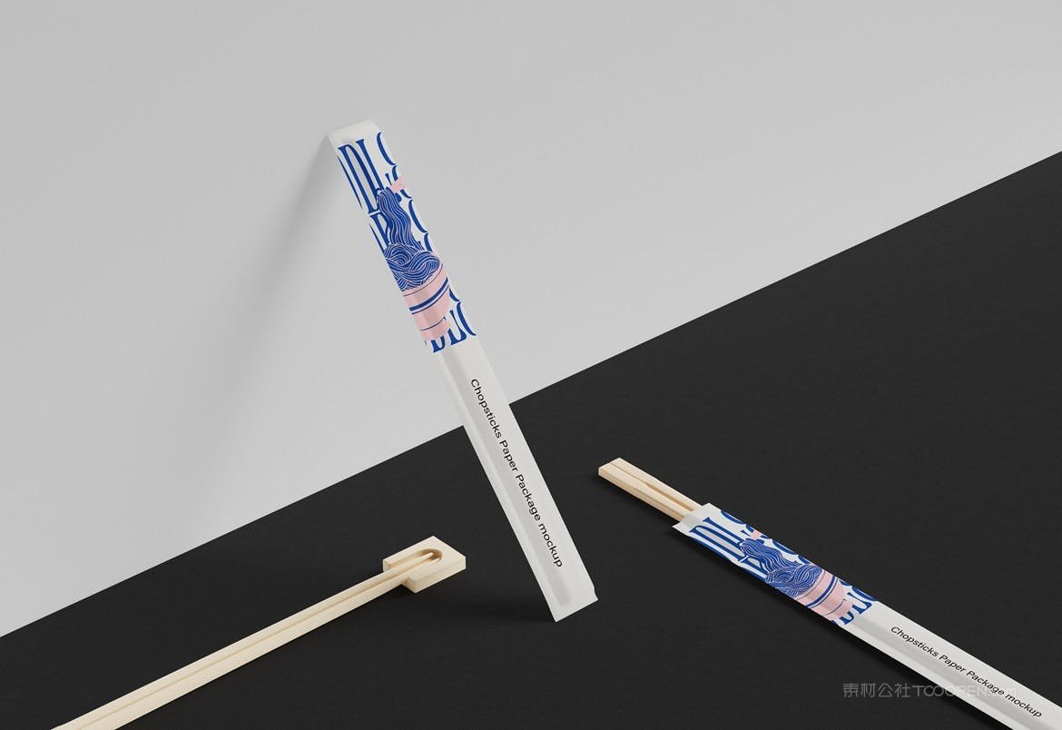 筷子纸包样机