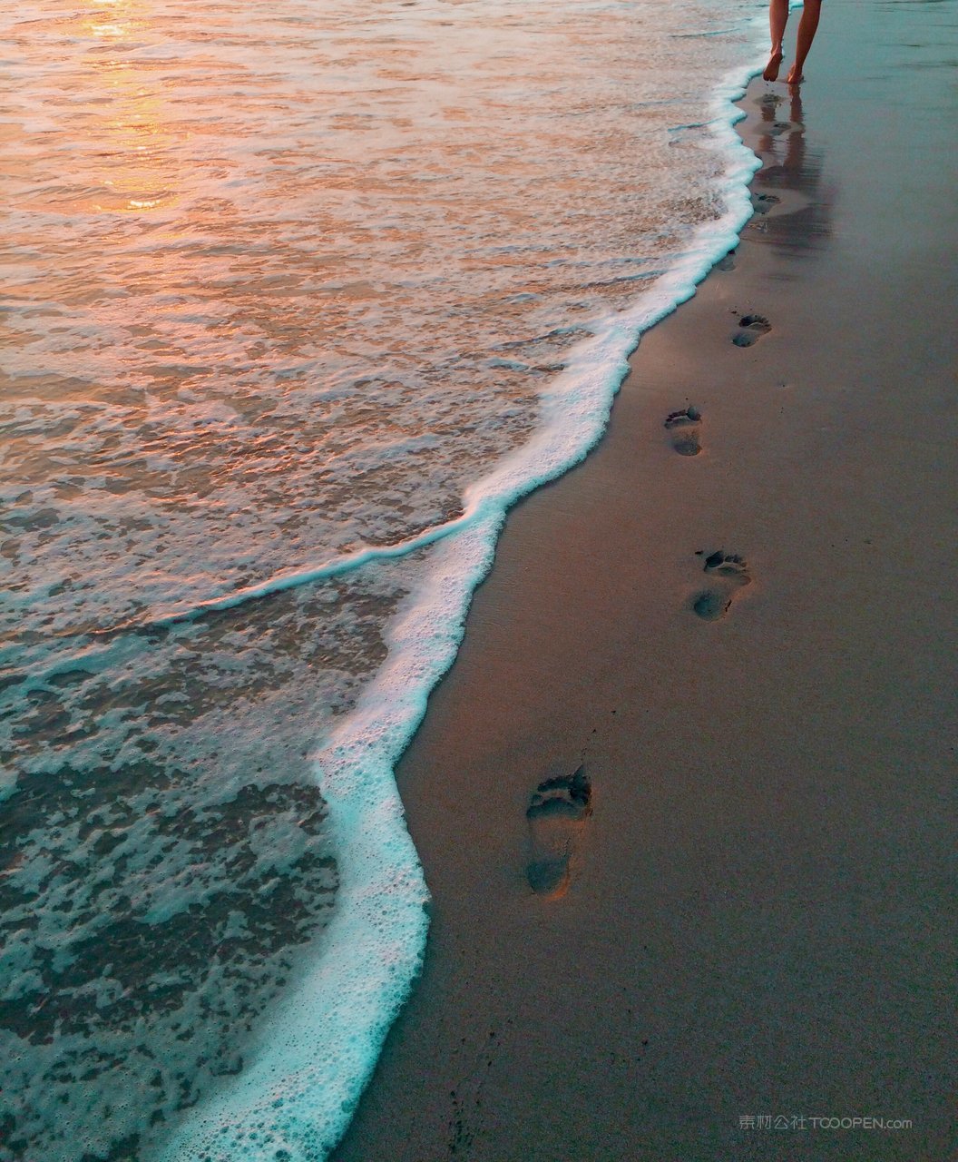 海边海景沙滩摄影图片