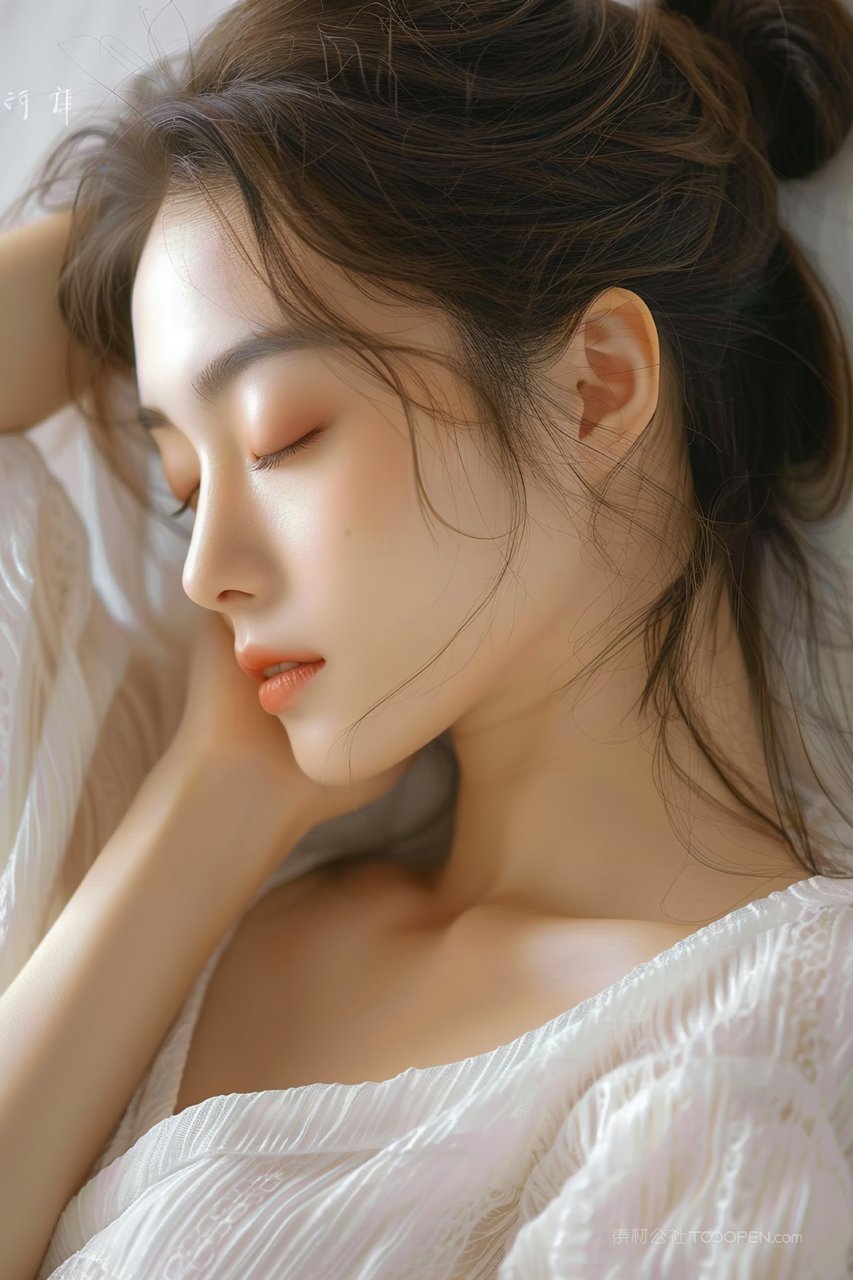 女性少女美女优美活力优雅青春年轻彩妆