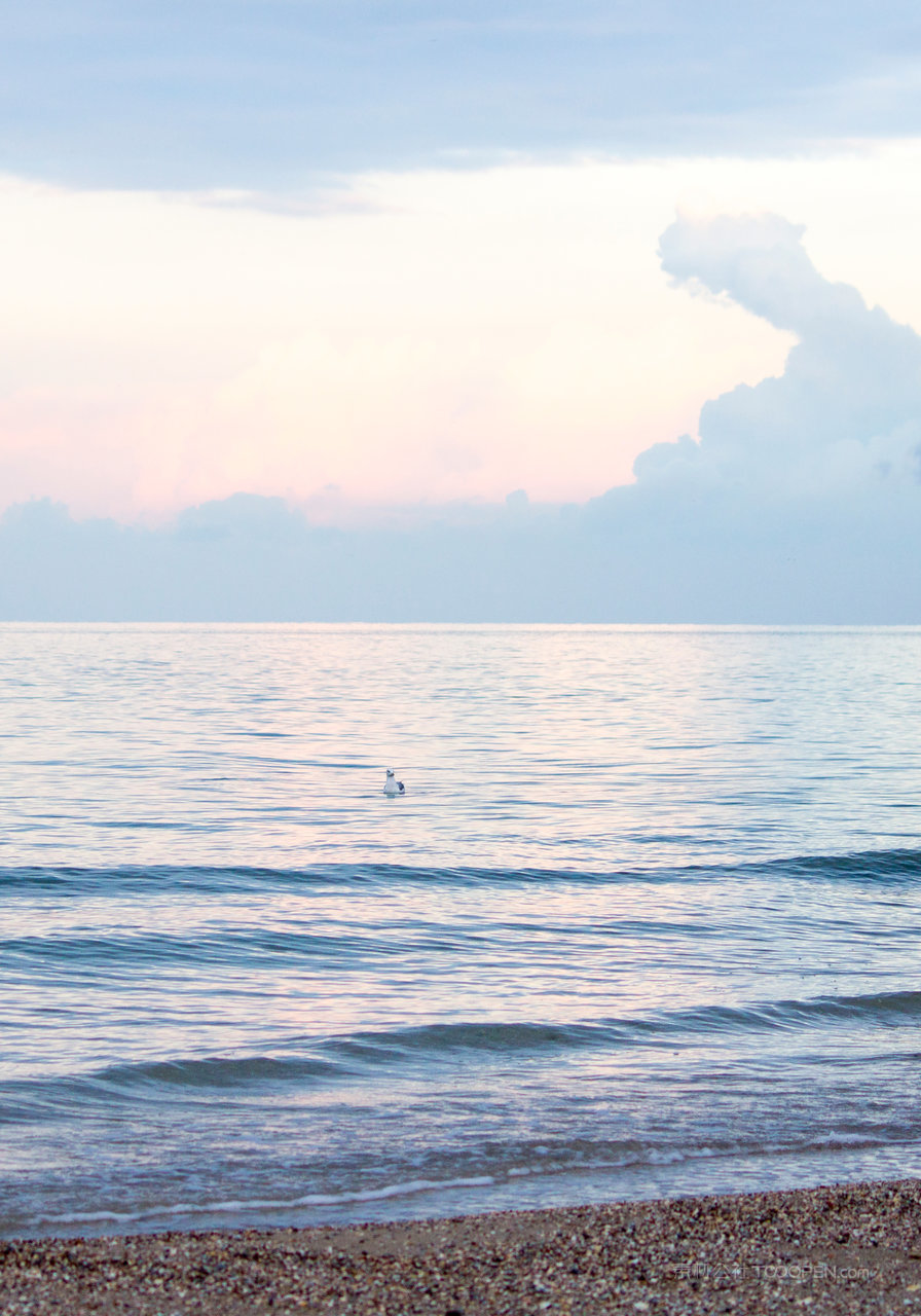 海景风景画图片素材