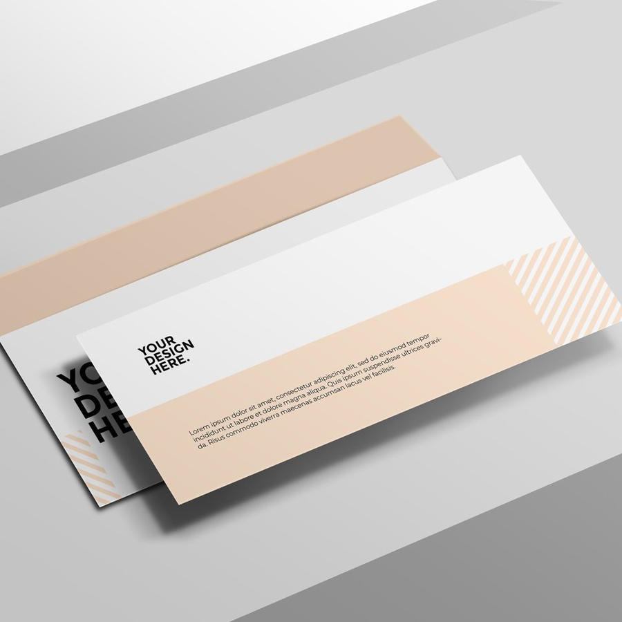 信封品牌设计样机