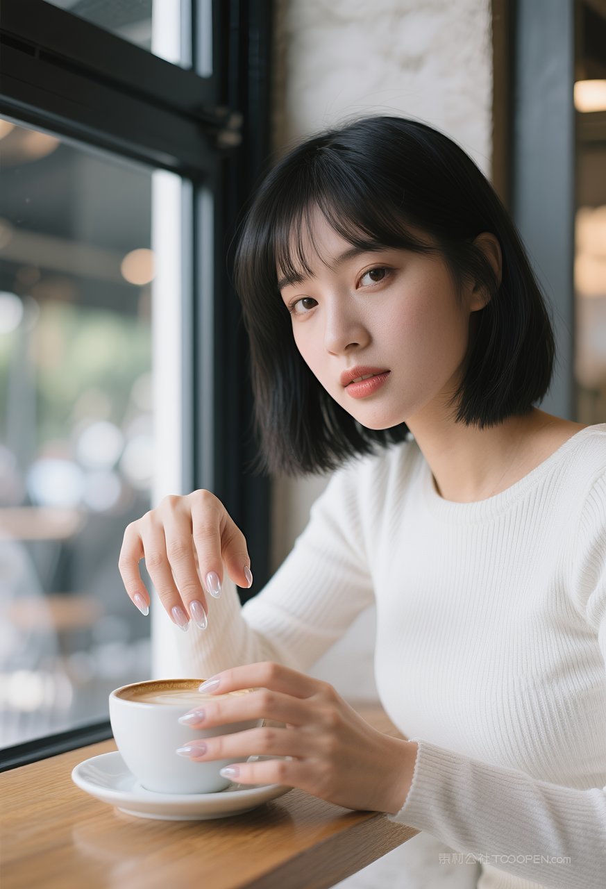 时尚女性气质迷人动人写真美女