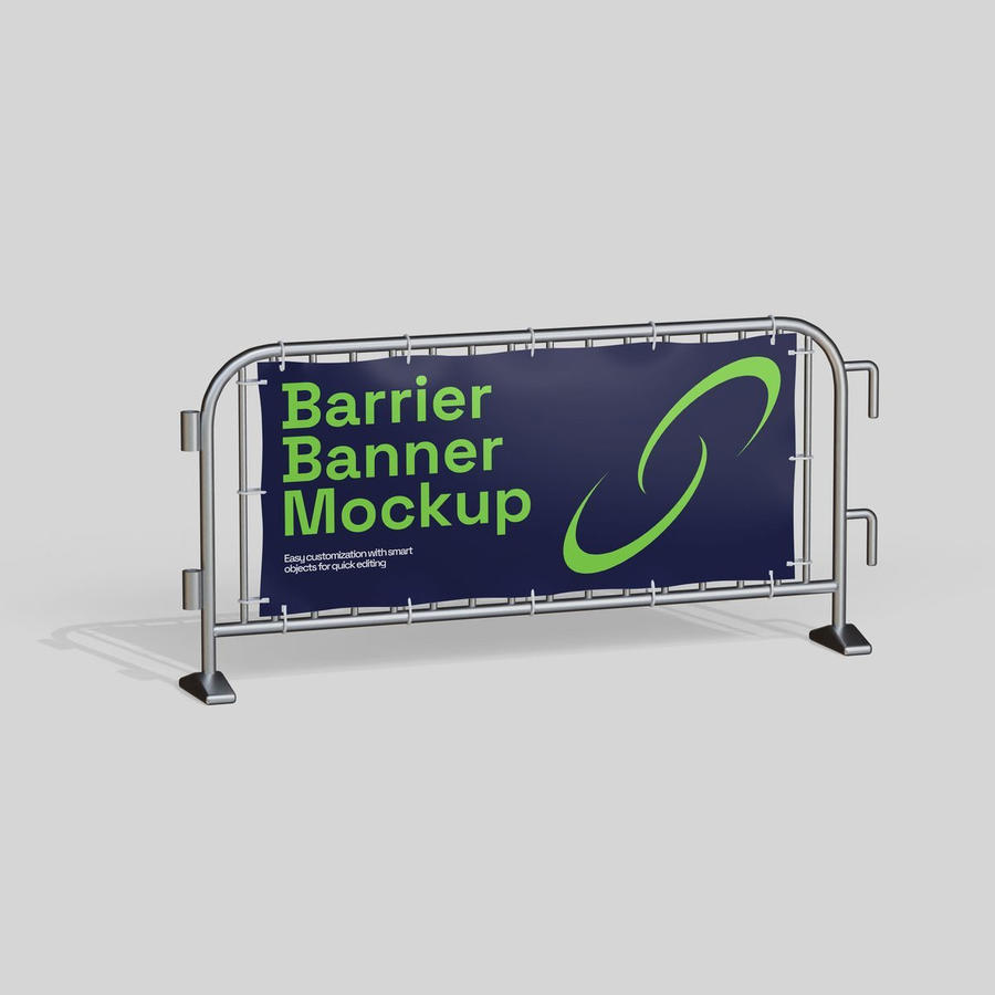 屏障横幅样机