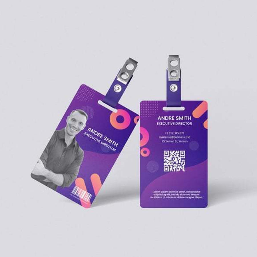 工作证工牌卡样机