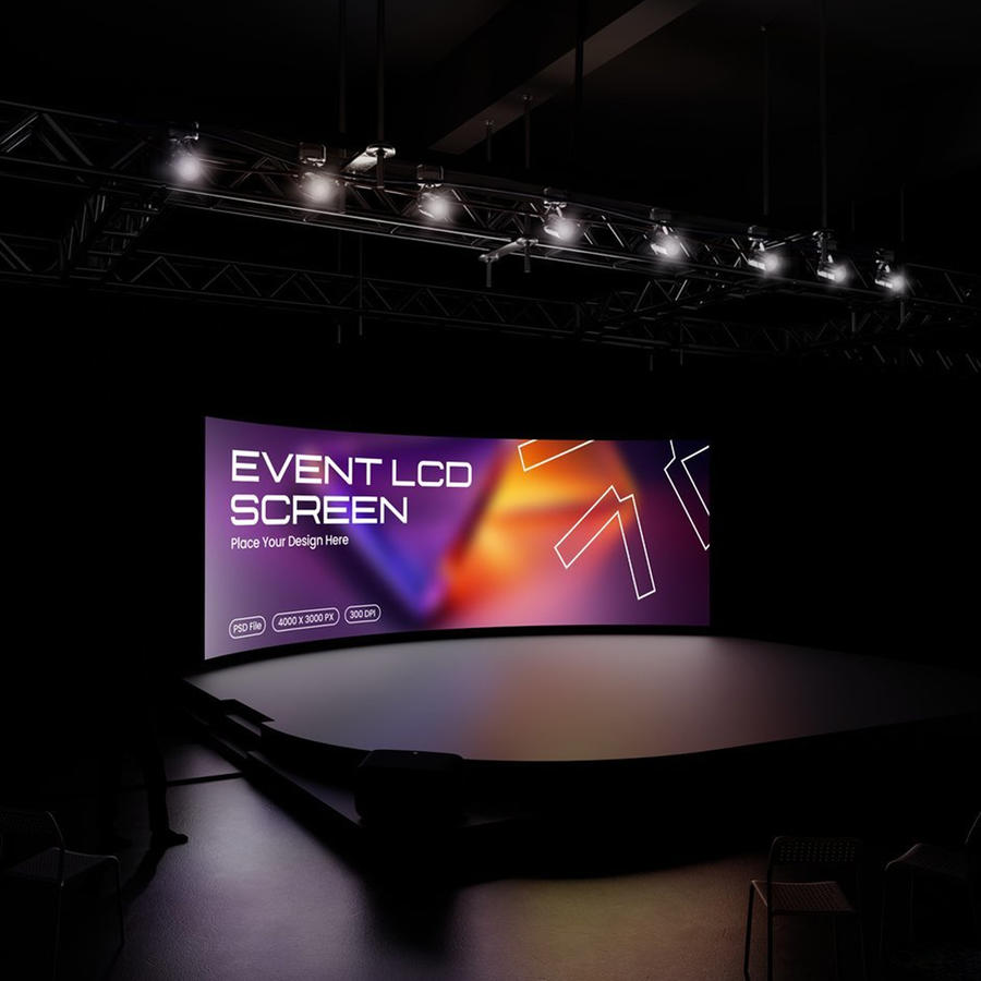 座谈会电子屏样机