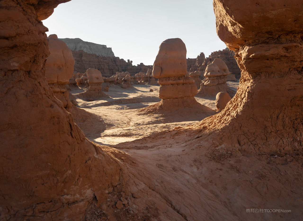 地精谷风景画图片素材