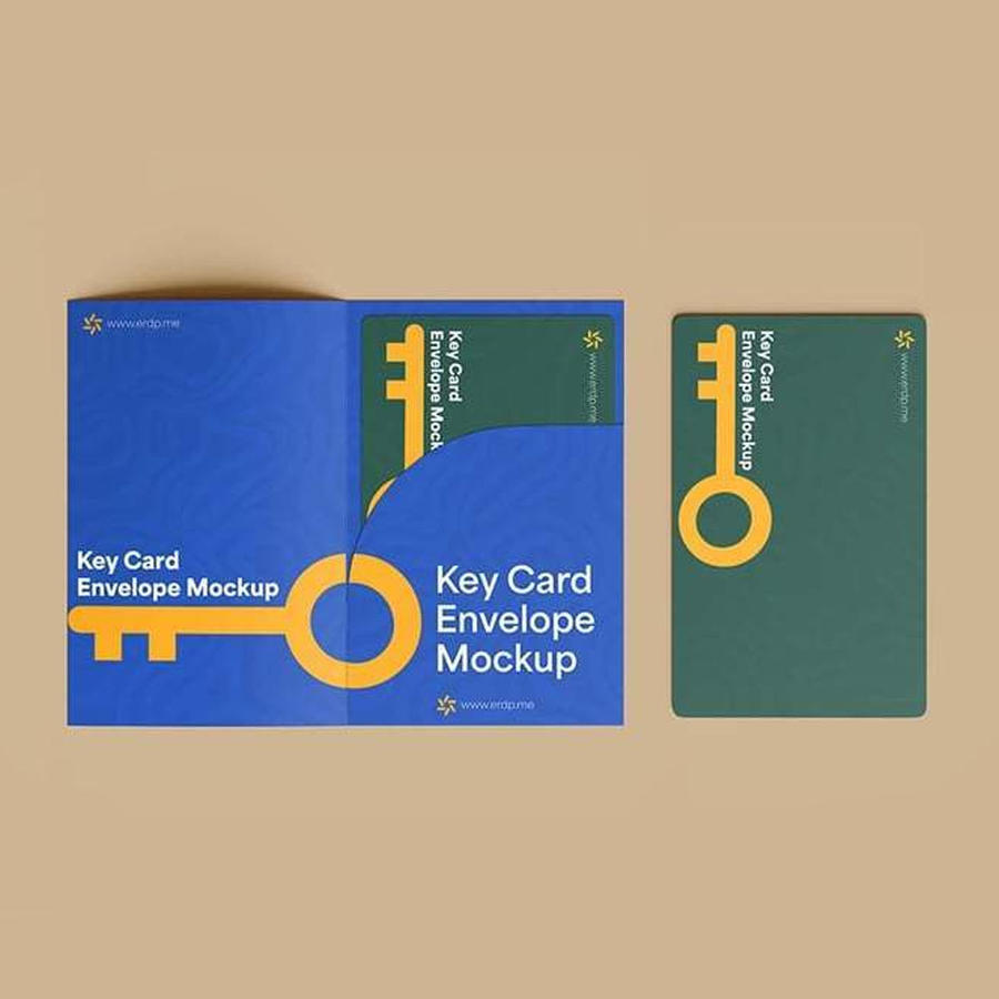 钥匙卡或会员卡样机