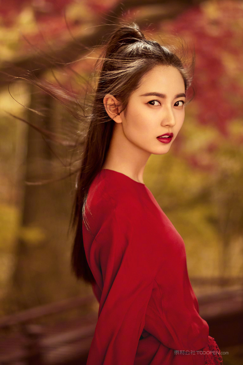 高清美女明星陈钰琪古风艺术写真图片