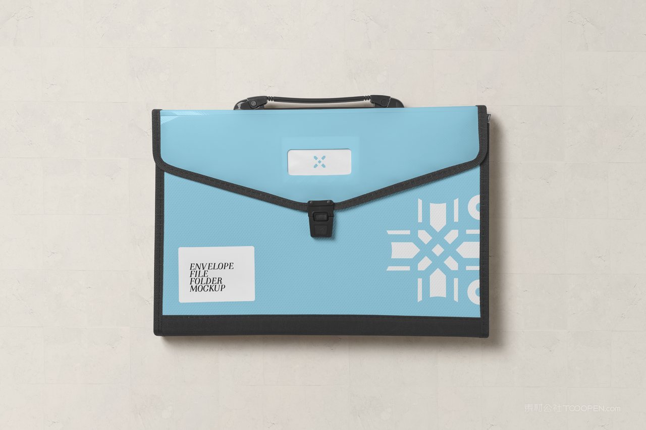 信封文件文件夹样机