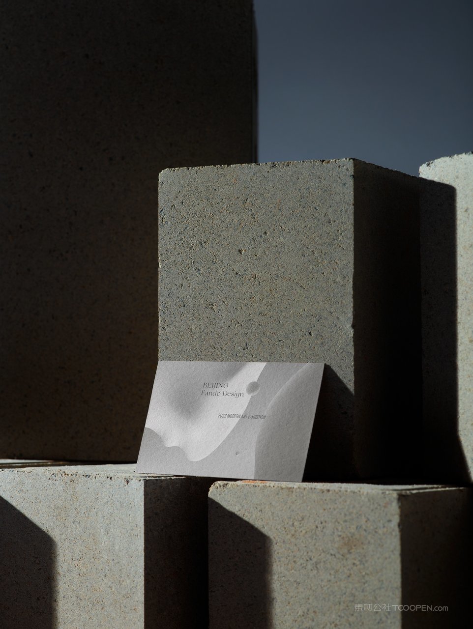 【1711期】水泥风品牌vi样机 (3)