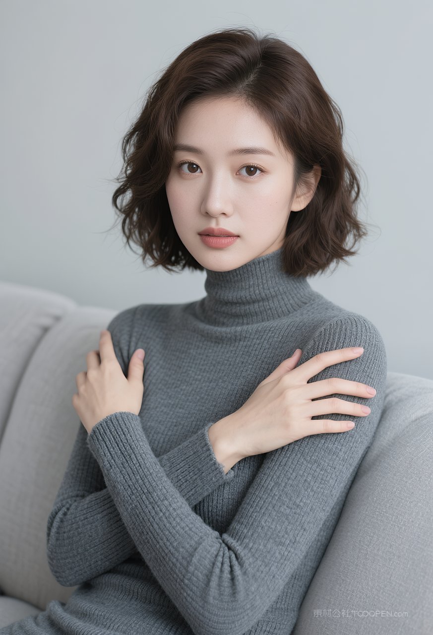 女性时尚美女少女迷人动人写真气质