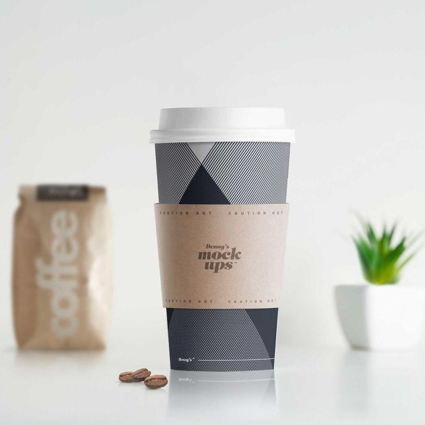 咖啡杯热饮样机