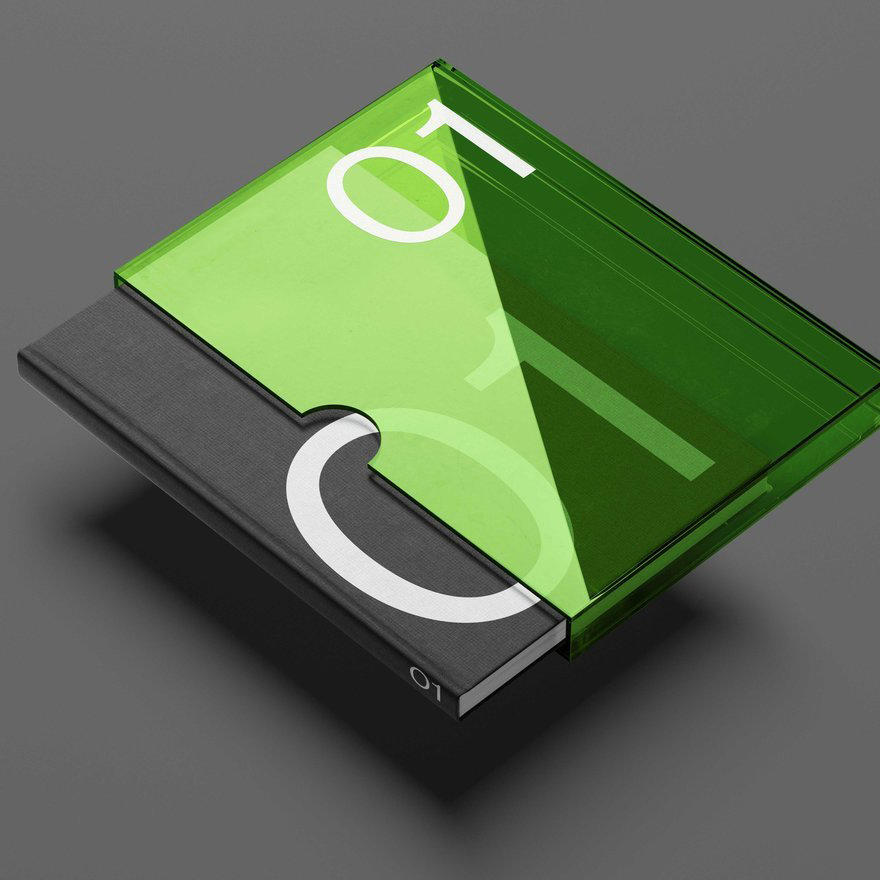 带塑料封套精品书样机