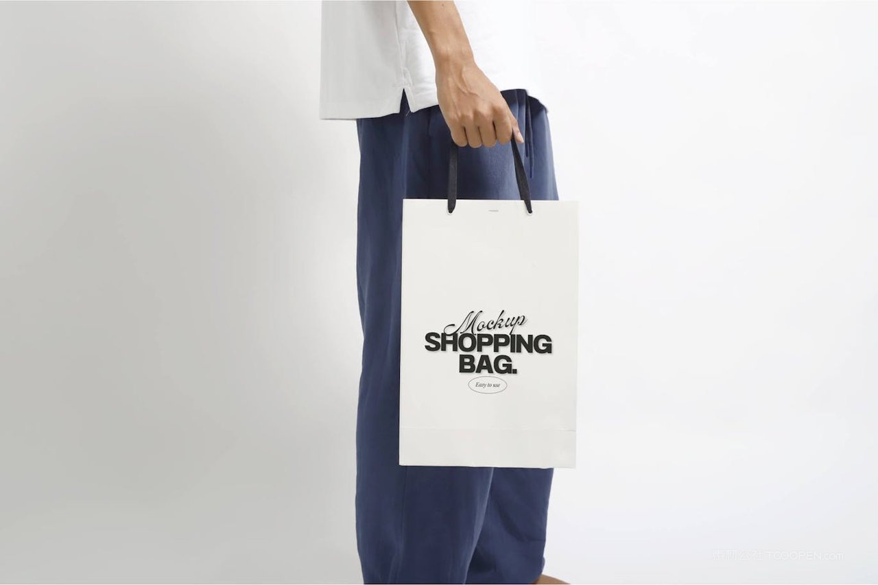 购物纸袋样机