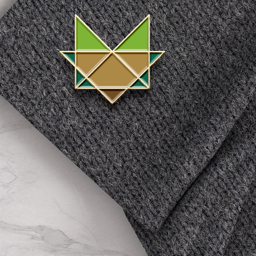 胸章logo图标样机