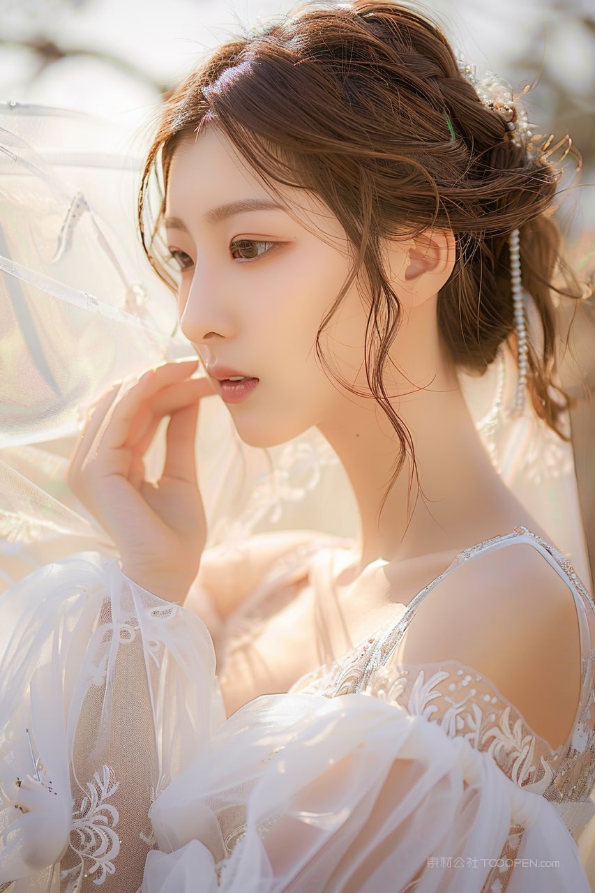 高清清纯时尚优美女性美女年轻青春