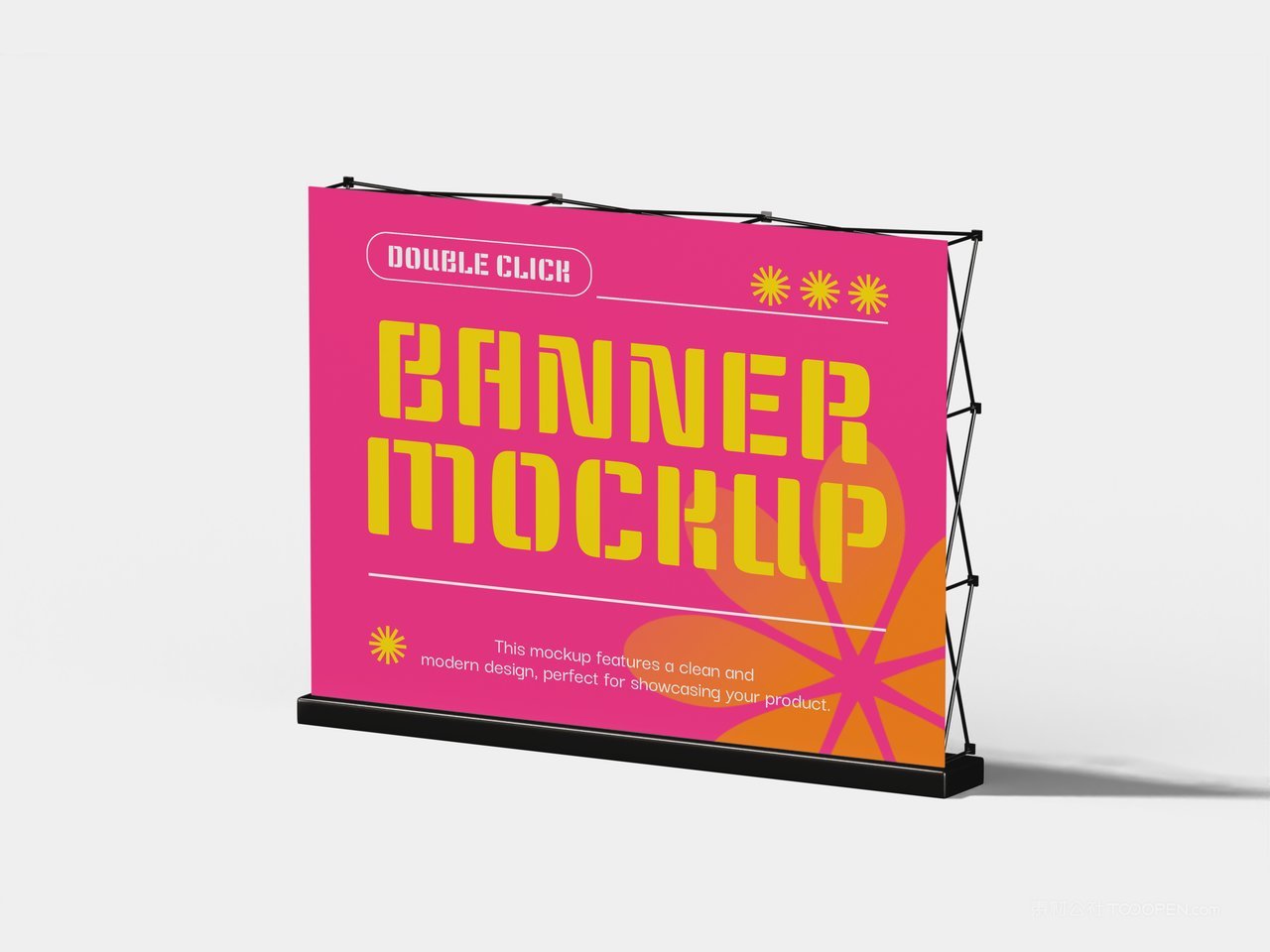 户外广告牌样机