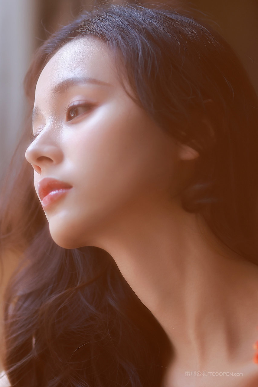 高颜值美女脸部特写图片