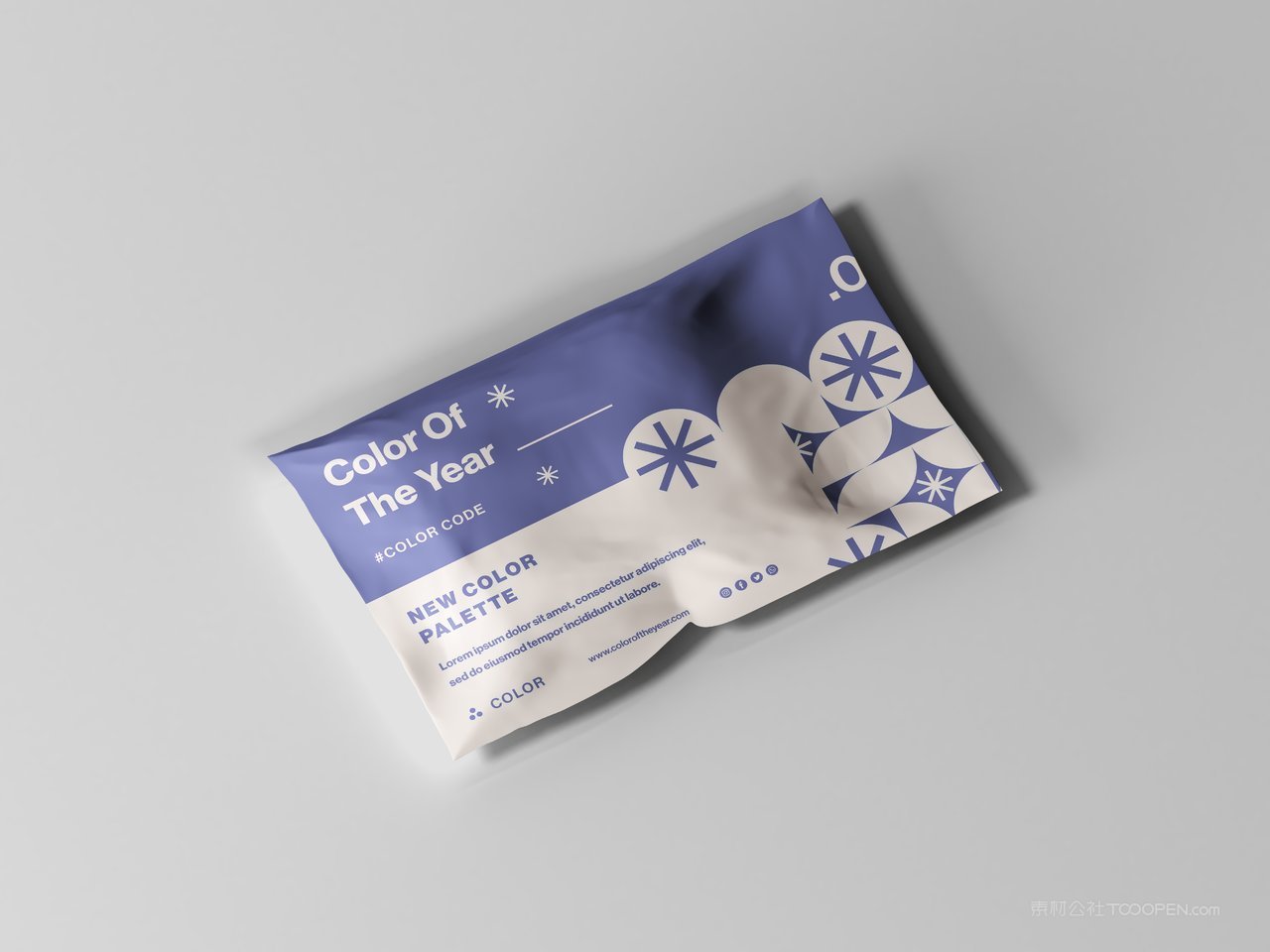 品牌茶包纸袋文创企业ps分层智能样机