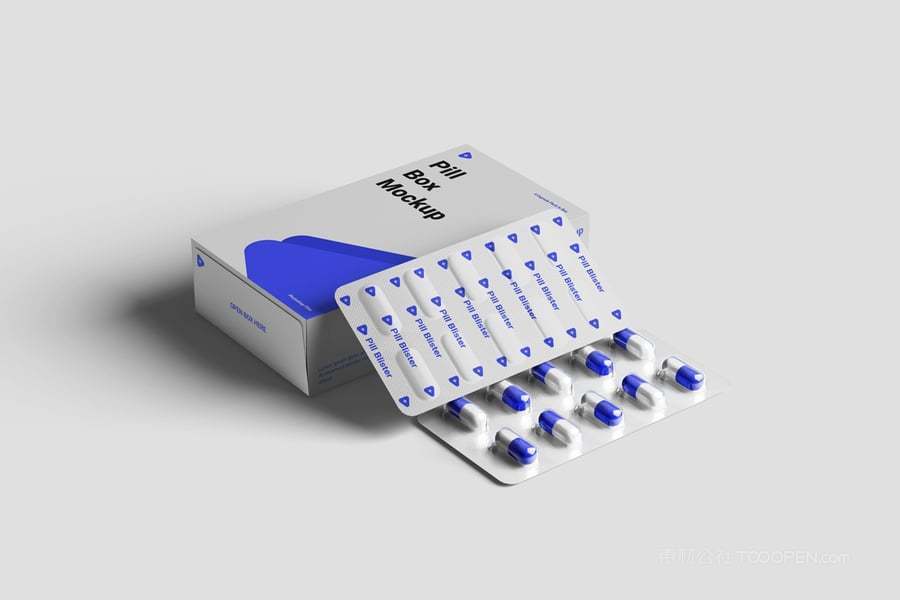 药盒药片样机