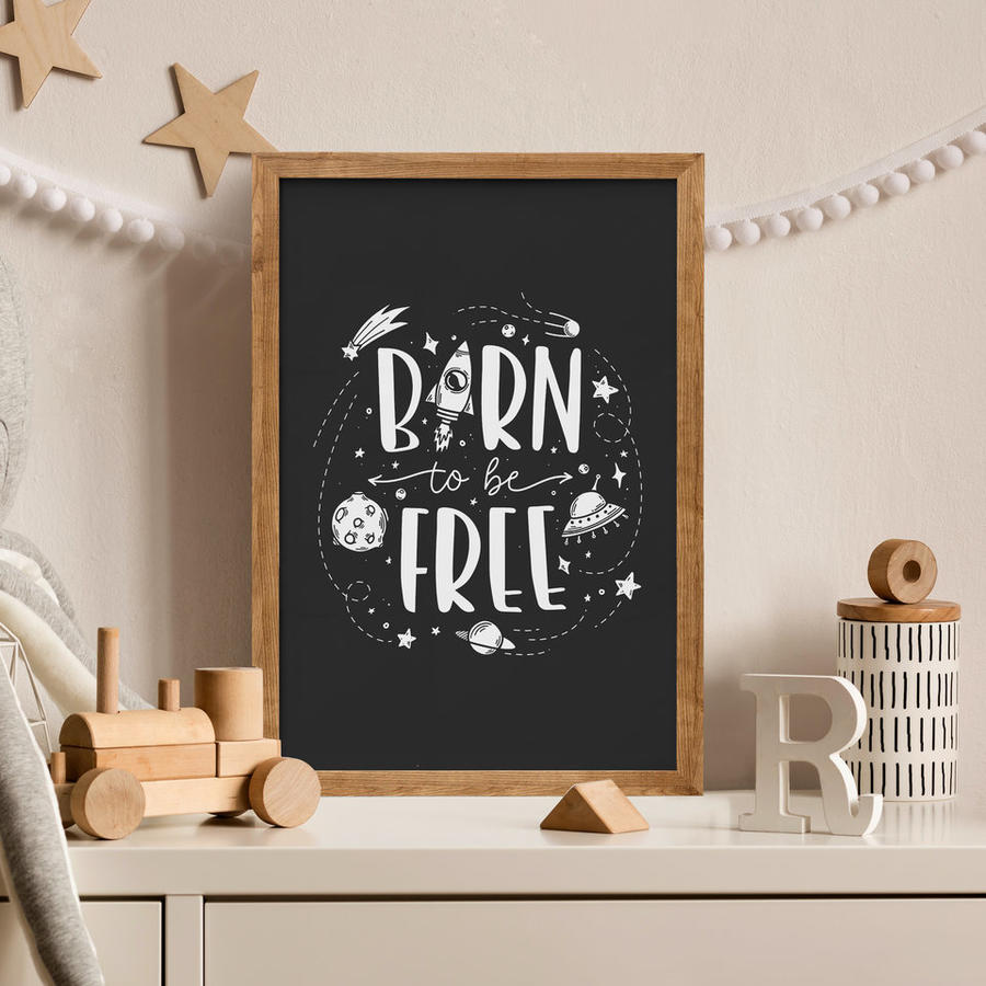 儿童房相框样机