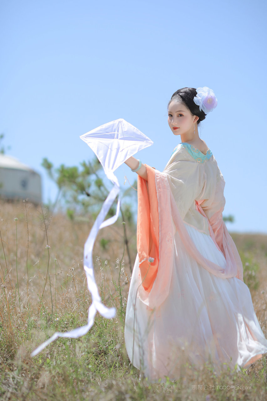 古风博主放风筝