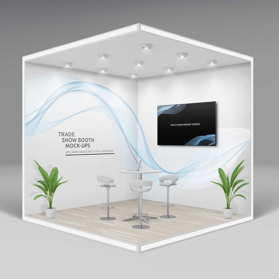 贸易展览展位样机