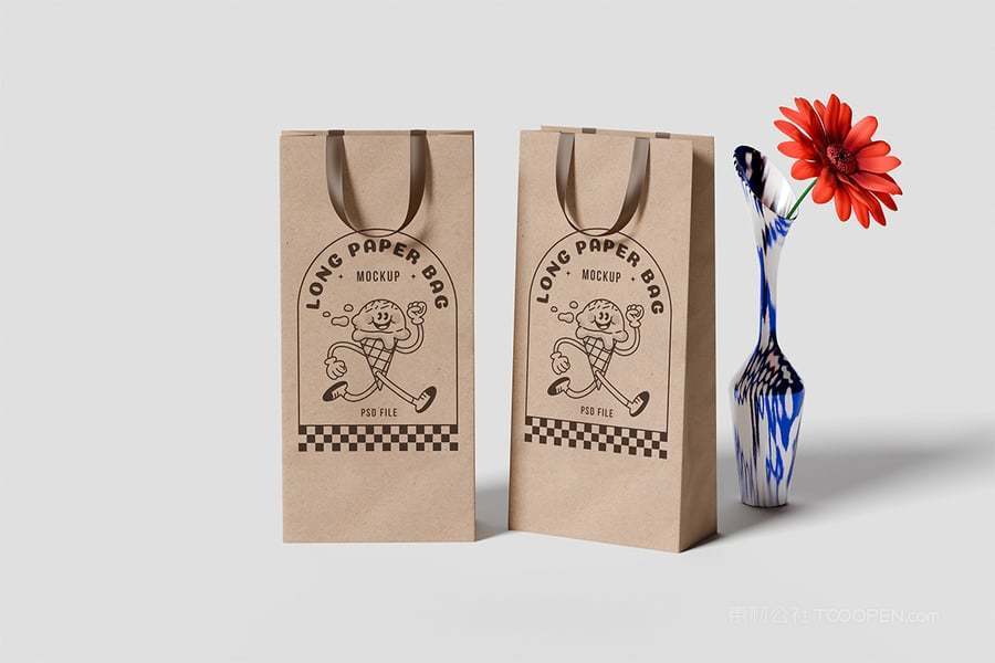 纸袋场景样机