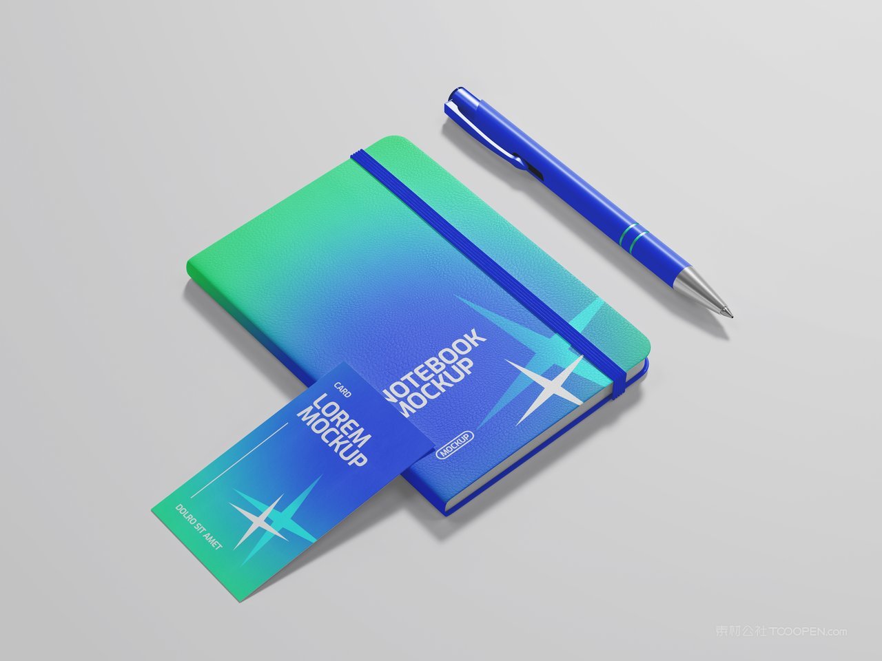 笔记本文具样机