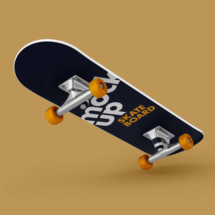 运动滑板图案样机
