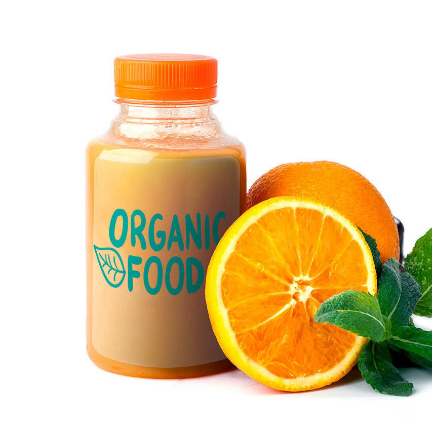 果酱玻璃瓶标签样机