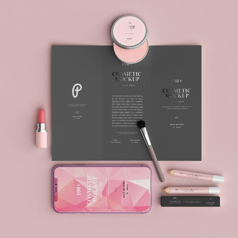 美妆护肤品脱毛系列智能ps样机[t2154] (5)