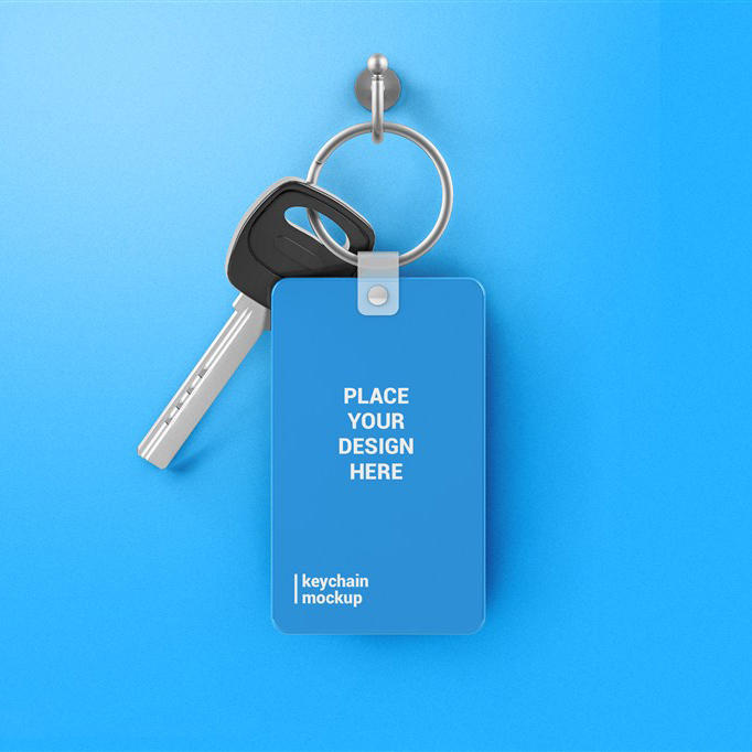 钥匙扣小门禁卡设计样机