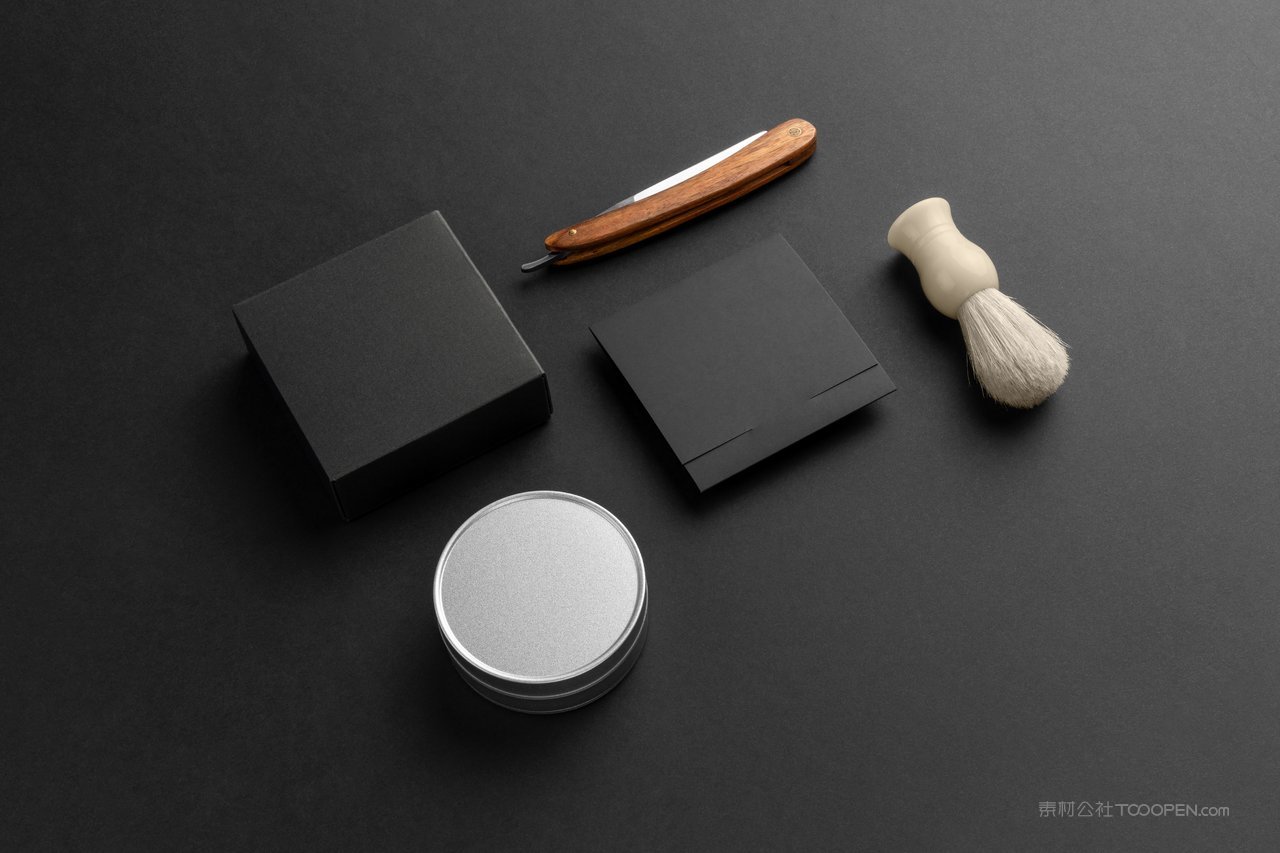 理发店用品样机模板 (9)