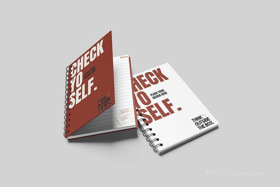 a5螺旋笔记本样机