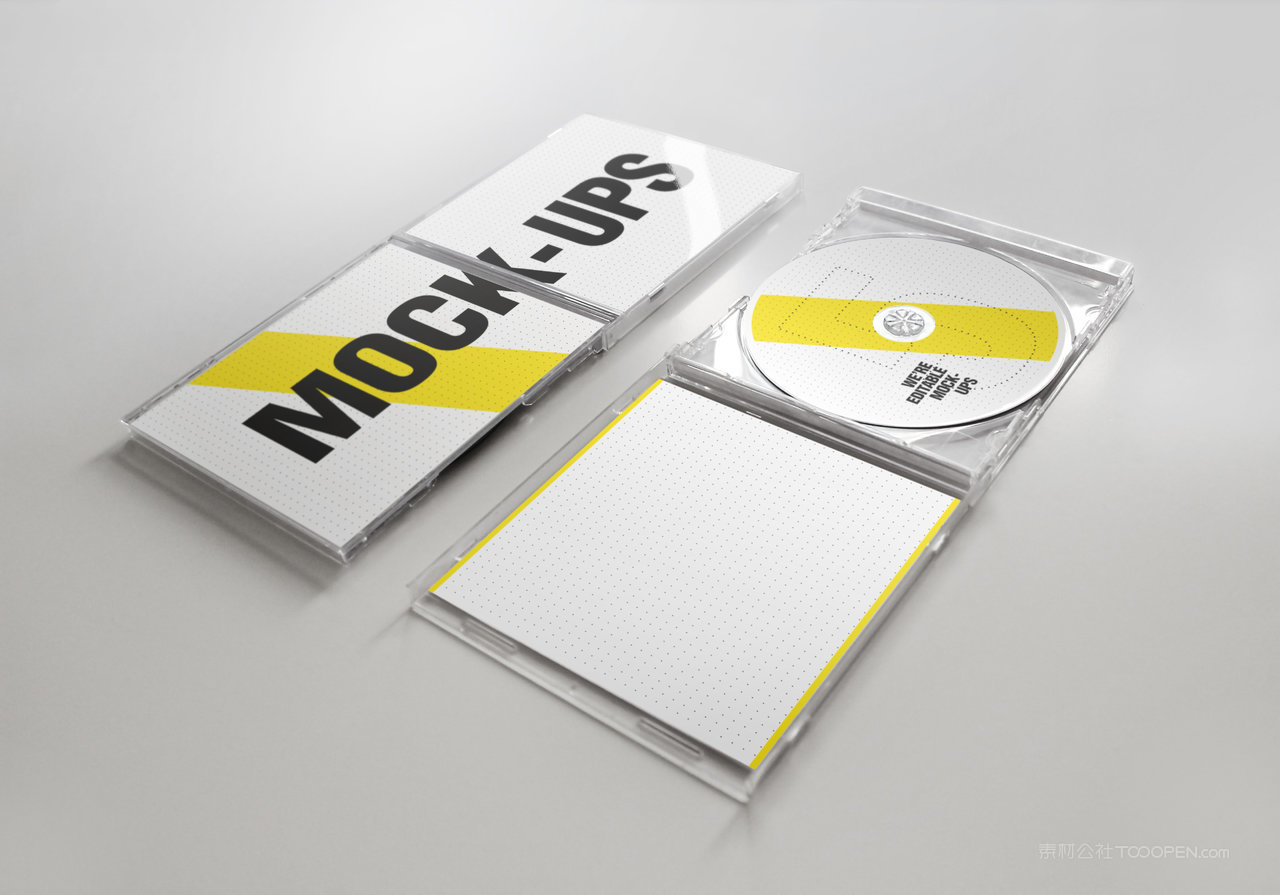 高档 CD精致办公用品品牌vi贴图