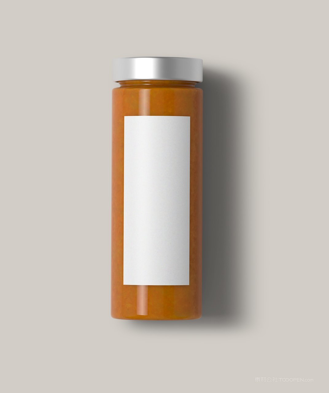 大容量果酱玻璃瓶包装样机