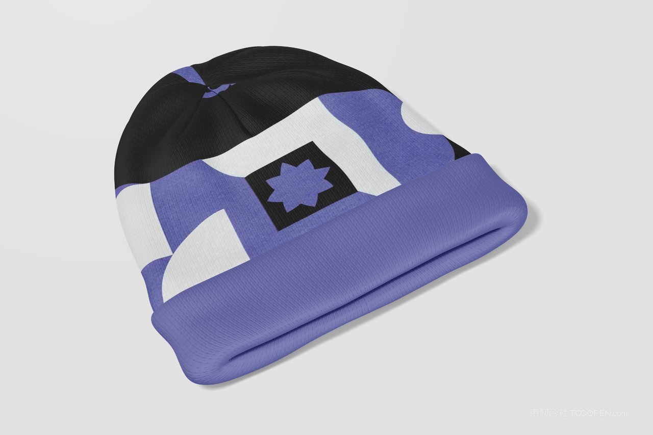 品牌帽子针织帽文创企业ps分层智能样机