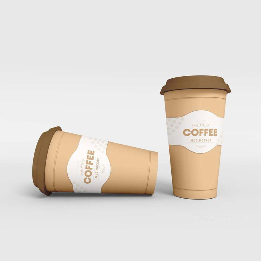 品牌咖啡杯样机