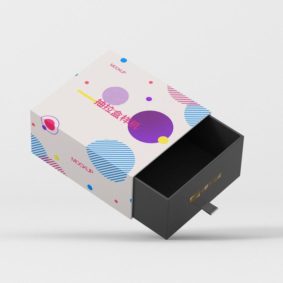 包装盒抽拉盒样机