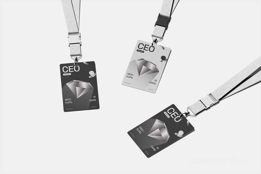 工作证工牌样机