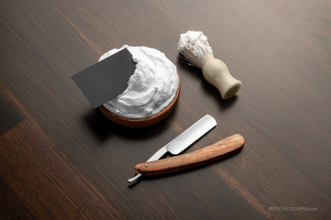 理发店用品样机模板 (23)