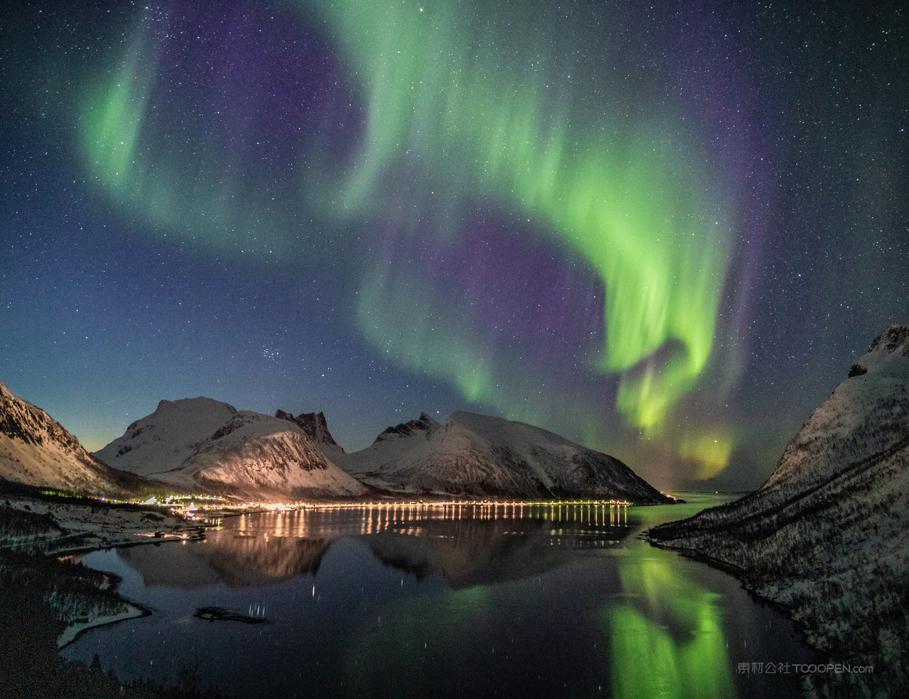 雪山大山美景图片
