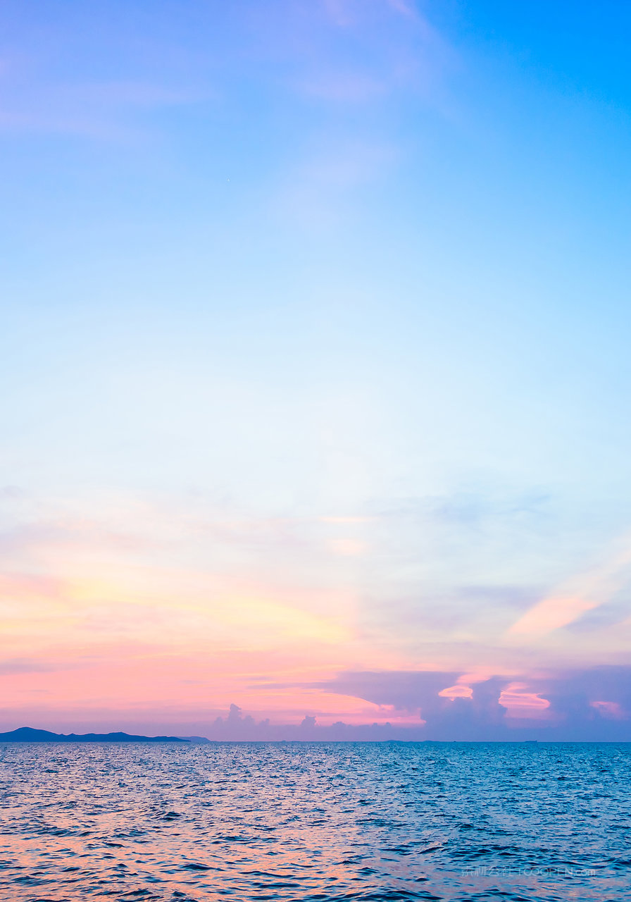 海边海景风景画图片