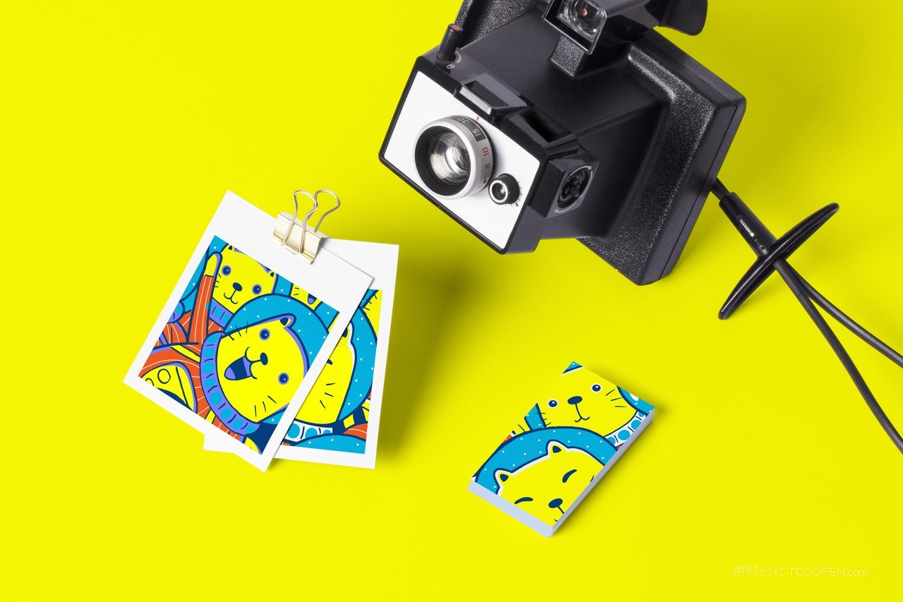 【1261期】毕业设计卡通高端文创品牌vi样机 (11)