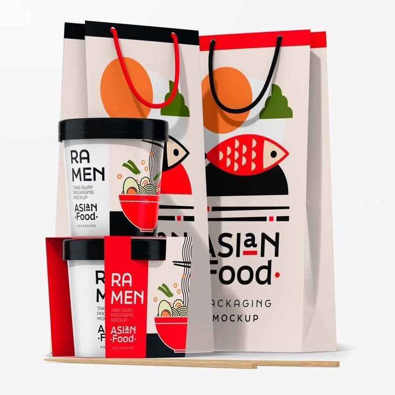 红色高级餐饮奶茶样机 (6)