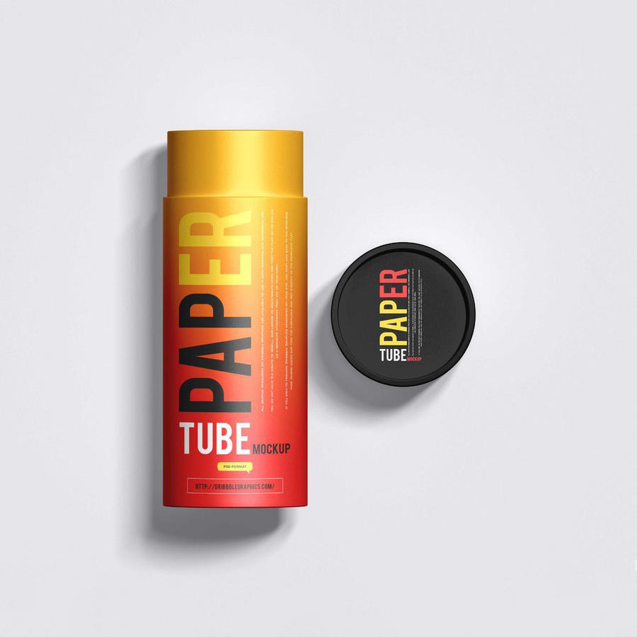 顶视图纸管样机