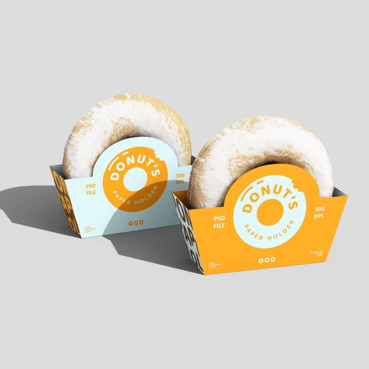 甜甜圈包装样机