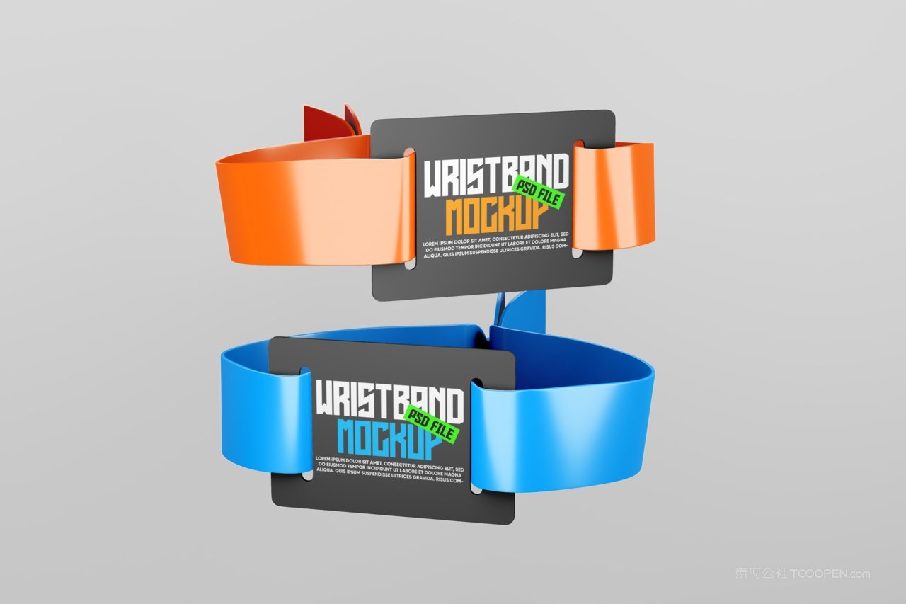 腕带标识场景样机